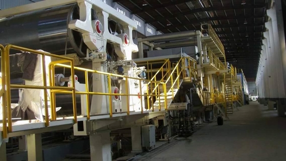 600 m/min Handwerkpapiermachine 300 g/m2 Voor Kraftproductie
