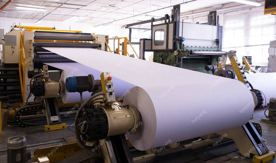 40g/m2 A4 papier Jumbo Roll maken machine 2400mm 500m/min 100g/m2