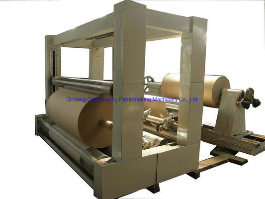 Dubbele draad Kraft karton papier maken machine Hout pulp 400m / min 200T / D