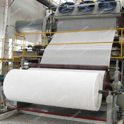 het Toiletpapier die van 5t/D 1880mm Machine 100m/Min Tissue Paper Making Machine maken