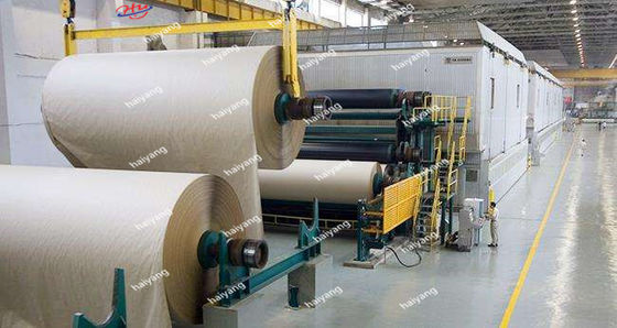 1092mm Kraftpapier de Installatie van de Papierfabricagemachine van Papierafval 120m/Min