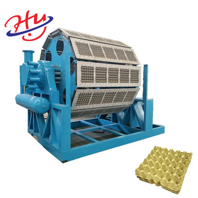 7000PCS/H Vormende het Systeemfles Tray Production Line van eitray making machine paper pulp