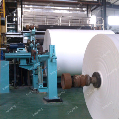 787mm-1T document het document die van het de lijntoiletpapier van de productieplantaardige productie machine maken