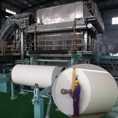 Document het document die van het de lijntoiletpapier van de productieplantaardige productie machine maken