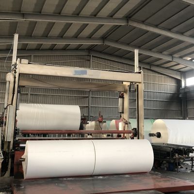 Hoogwaardig toiletpapier maken Jumbo Roll Machine Houtpulp 3200mm 28T/D