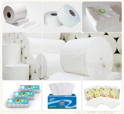 2400mm 8T China leveranciers automatisch toiletpapier die machine voor papierfabriek maken