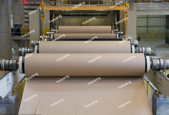5200mm Kraftpapier Machine 600m/Min Wood Pulp van de Papierfabriekinstallatie