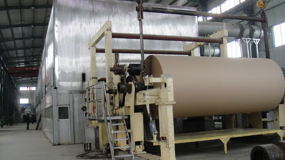 1092 mm kraftpapier-papiermachines 5 ton papierafvalrecyclingmachine