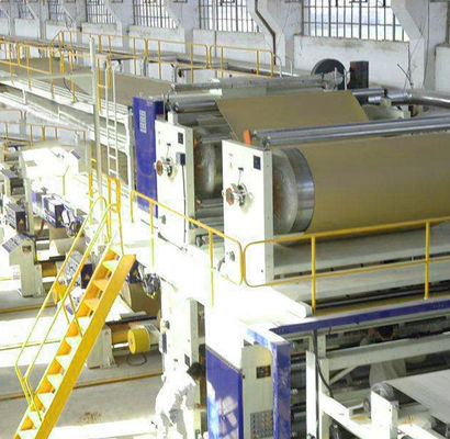 Handwerk papier maken machine Kraft papier test Liner papier machine 500T/D 5200mm