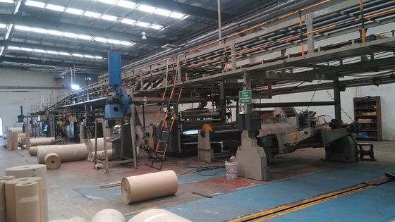 60TPD het Papier die van kraftpapier Testliner de Productielijn van de Machinepulp maken