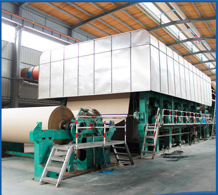 Het recycling van Kraftpapier-Document Machinefourdrinier Verpakkingsmateriaal 1800mm
