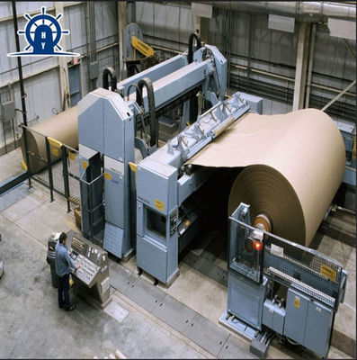 Afval van karton Kraft papiermachine 2200mm 100-220g/m2