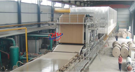 120 - 800m/plooide het Duurzame Broodje van Min Kraft Paper Mill Machine 2100mm