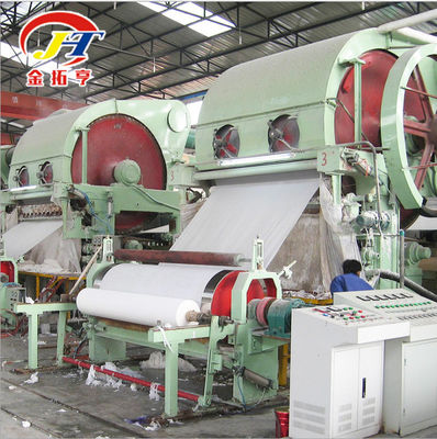 Document het document die van het de lijntoiletpapier van de productieplantaardige productie machine maken