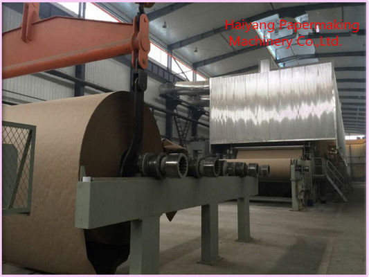 Het papier die van kartonkraftpapier tot machine maken Hoge prestaties 2600mm Papierafval Maagdelijke Pulp