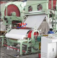 Fourdrinier de Machine van het Hoge snelheidstoiletpapier 1575 - 3500mm Model 13 - 23gsm