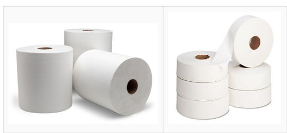 Automatische terugspoelmachine voor papier, geïmprimeerd en geperforeerd toiletpapier