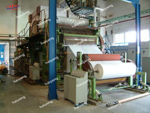 Het Document die van het henneptoiletpapier Machine maken Grote 2400mm