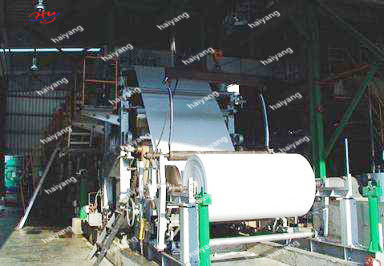 Populair 2400mm van het het Weefseltoilet van de Afval Kringlooppulp het Servetpapier die Machine maken
