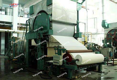 2800mm 15tpd Toiletpapierdocument die Machine voor de Jumboproductielijn van het Weefselbroodje maken
