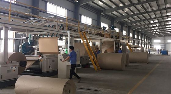 60-250 meters Min Corrugated Cardboard Production Line