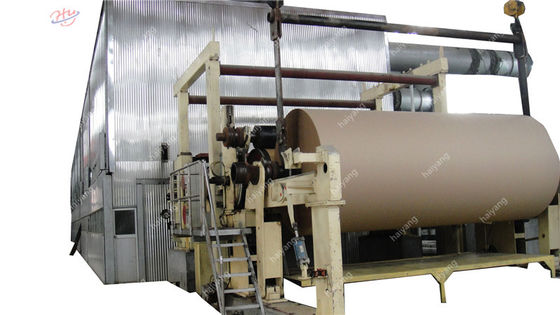 2600 mm Kraftpapier Jumbo Roll Slitting Machine 500m/Min