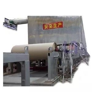 2600 mm Kraftpapier Jumbo Roll Slitting Machine 500m/Min