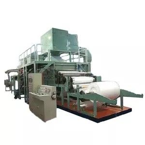 90-140 g Kraftpapiermachine Tarwe- en katoenstok 500 m/min 90-140 gm