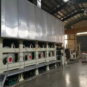 3200 mm gerecycled kraftpapier machines hoge sterkte industriële fabricage voor papierfabrieken