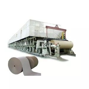 2200mm Kraftpapier Document Verwerkingsmachines 350m/Min Cardboard Paper Mill Plant