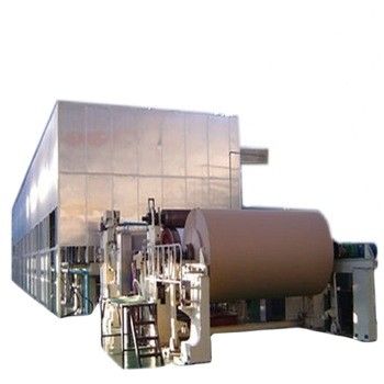 Het Document van Kraftpapier van het cementzakken Gerecycleerde Afval Machine 200T/D